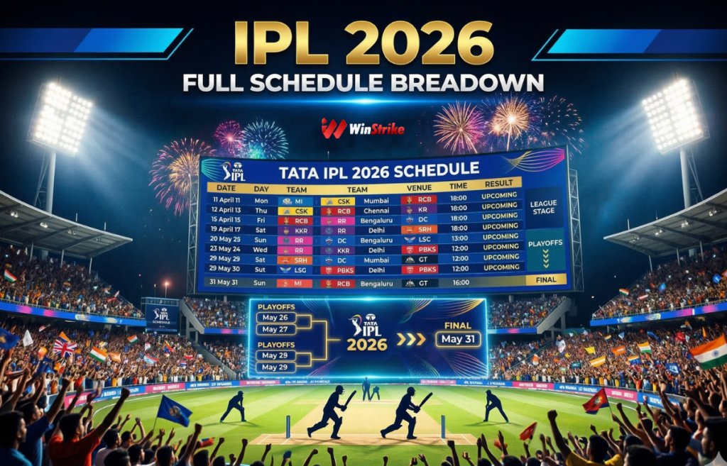 IPL Schedule 2026