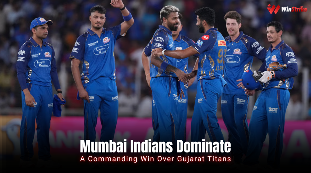 Mumbai Indians Perfomance Updates by winstrike