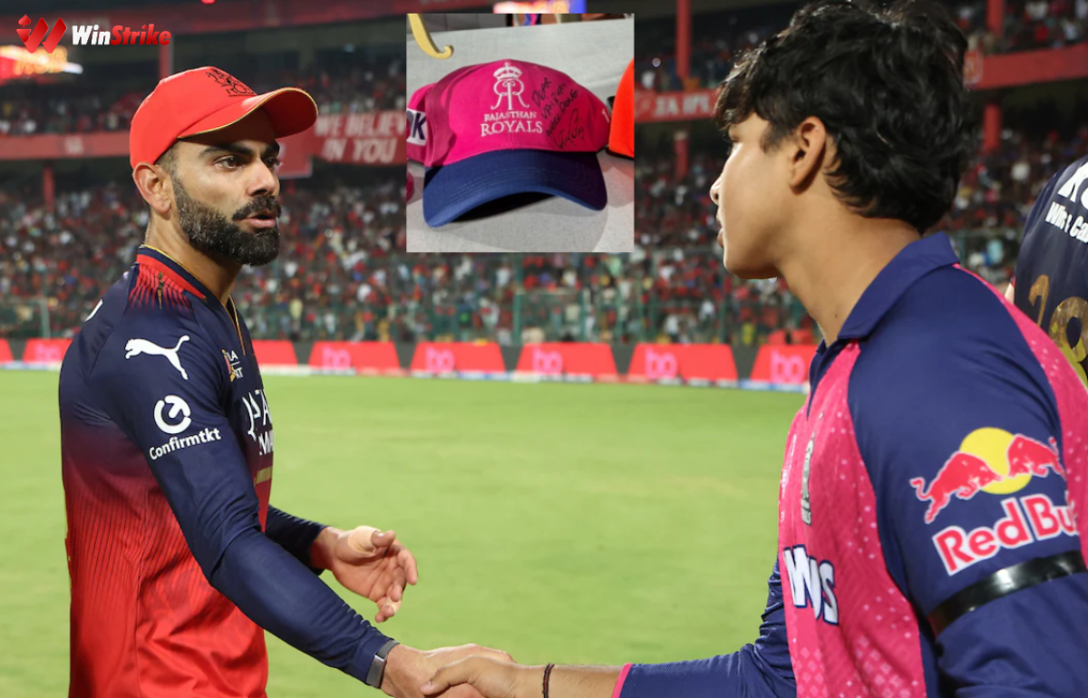 Virat Kohli message for vaibhav
