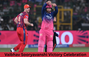 Vaibhav Sooryavanshi Victory Celebration