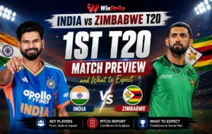 India vs Zimbabwe T20 Winstrike Updates