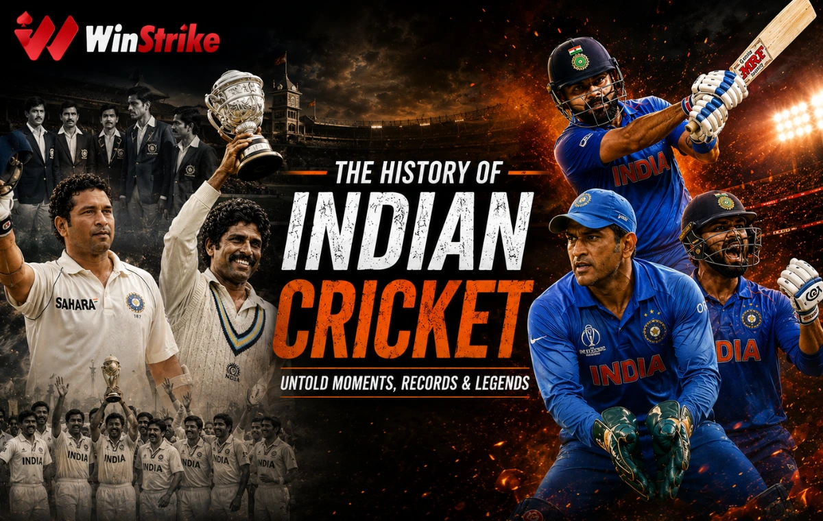 History Of Indian Cricket Winstrike Updates