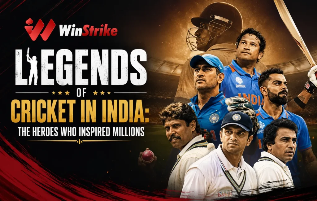 Legends of Cricket in India blog
