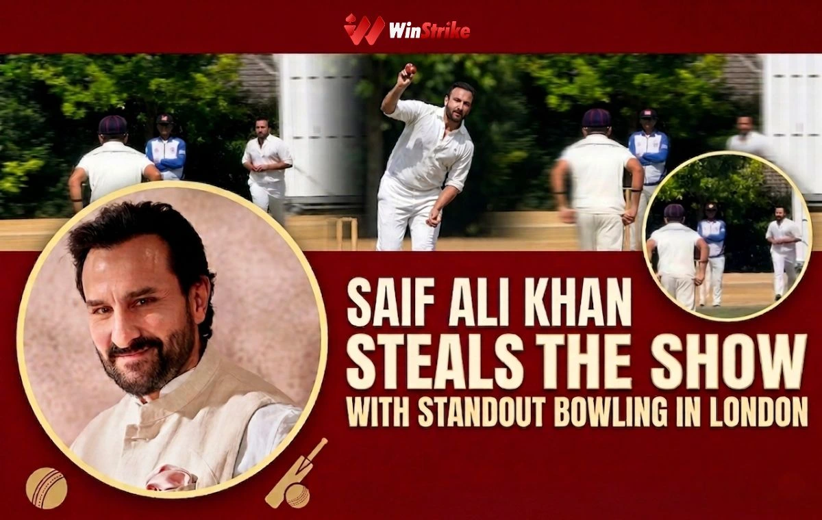 Saif Ali Khan Bowling Momemt by Winstrike