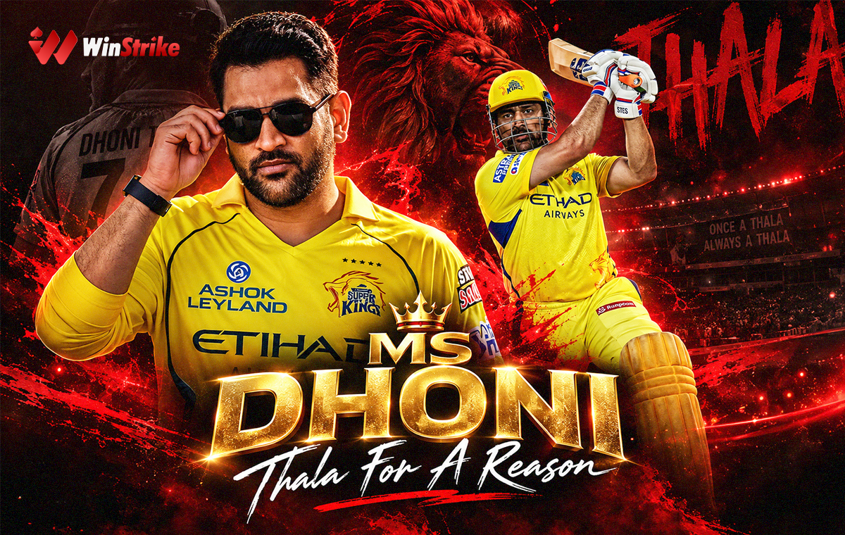 MS Dhoni Biography by Winstrike