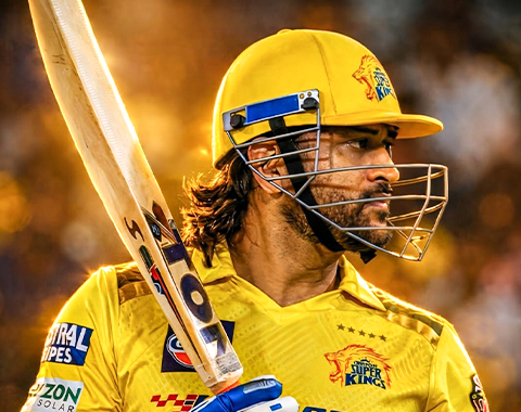 MS Dhoni IPL Playing Image